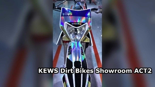 KEWS Dirt Bikes Showroom ACT2