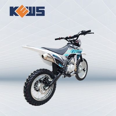 KEWS Iron Rim 125CC Pitbike 4 Stroke Enduro Motorcycles Rear Suspension For Tenagers