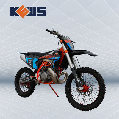 Single Cylinder Water Cooled Dirt Bike 300 CC Motorcycle 38kw