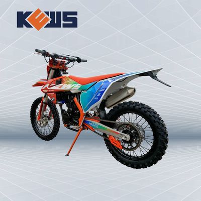 300CC Enduro Motorcycle Orange KTM Dirt Bikes 120KM/H