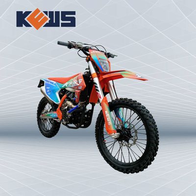300CC Enduro Motorcycle Orange KTM Dirt Bikes 120KM/H
