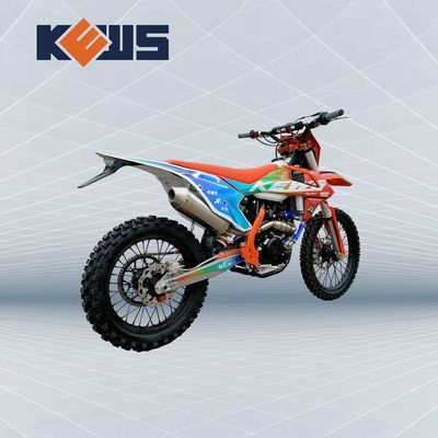 300CC Enduro Motorcycle Orange KTM Dirt Bikes 120KM/H