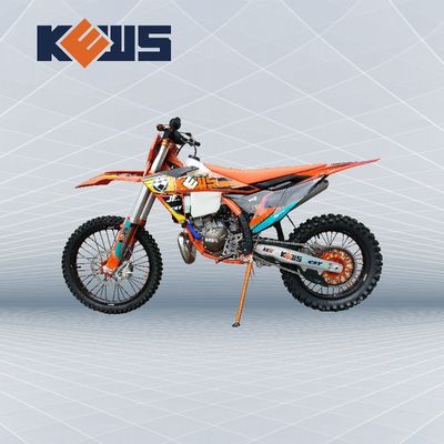 Carburetor MT250cc Euro 4 Strong Power Two Stroke Motorcycles With CNC Inverted Suspension