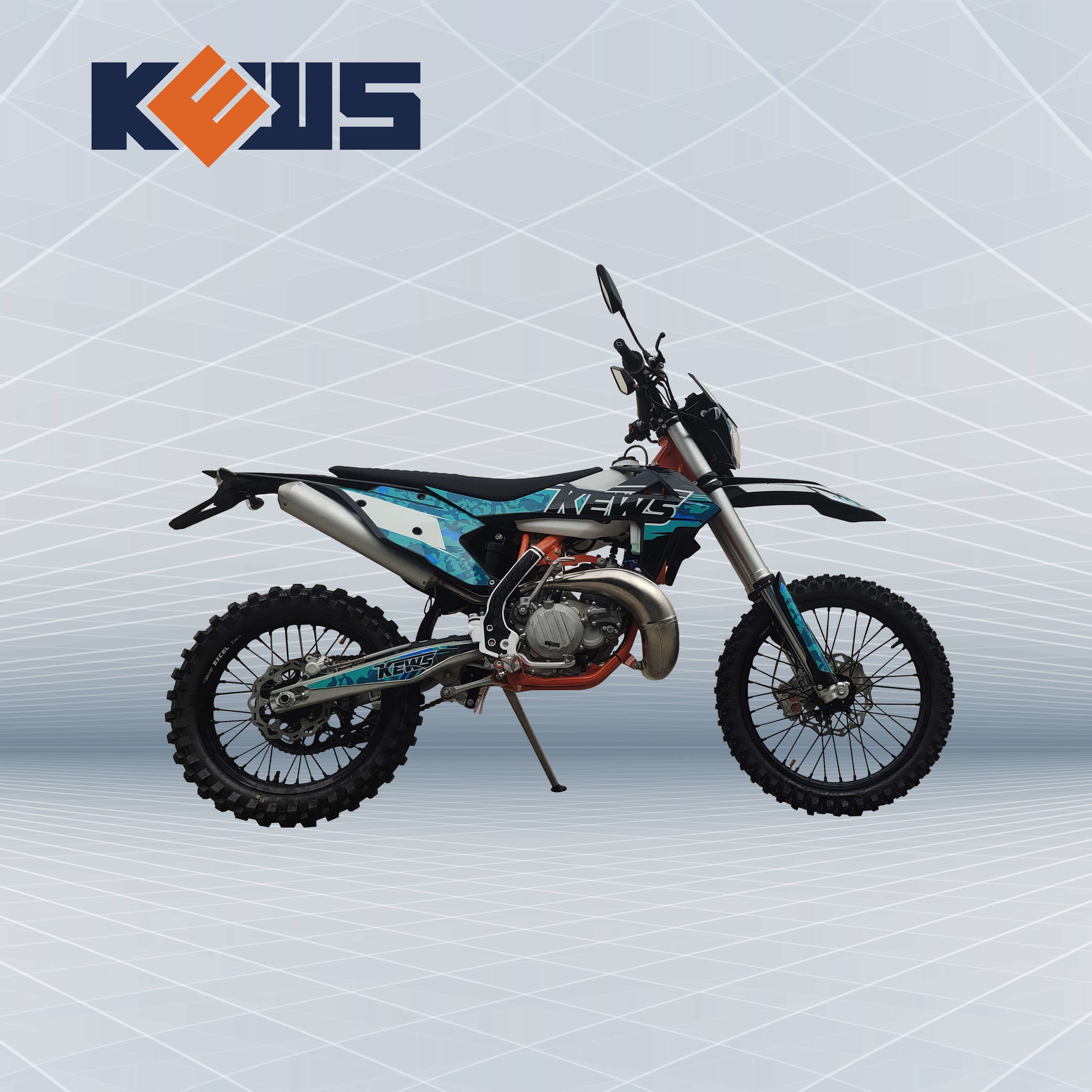 Mlf300 Off Road Motorcycle 300CC Two Stroke Dirt Bikes With Electrical ...