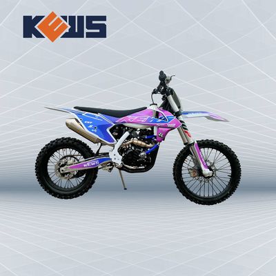 Kews Four Stroke Motocross 300CC 4 Stroke Dirt Bike Blue Sticker Trail Bikes